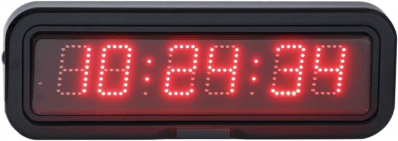 LED nástěnné digitální hodiny EZB 5 L